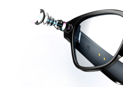 ALIGATOR Smart Glasses, černé