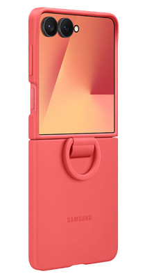 Samsung Ring Case Silicone Galaxy Z Flip7, Red