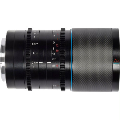 SIRUI Saturn 75mm T2.9 1.6x RF Mount Neutral Flar