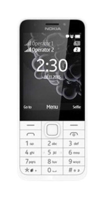 NOKIA 230 DS White/Silver