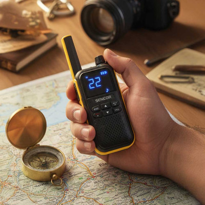 SENCOR SMR 700 YELLOW sada radiostanic