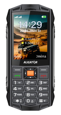 Aligator R45 eXtremo black/orange