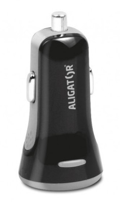 Aligator CL adaptér 3.4A, 2xUSB + USB-C kabel