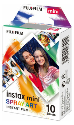 Fujifilm Instax Mini Film Spray Art WW 1