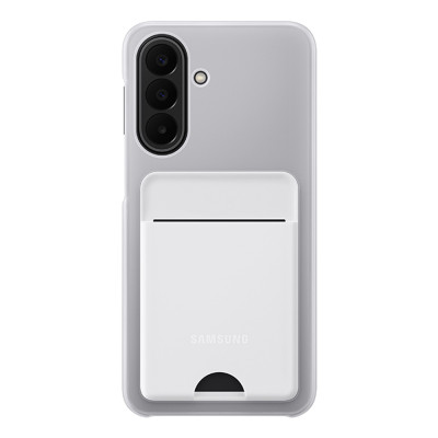 Samsung Card Slot Case Galaxy A27, Light Gray