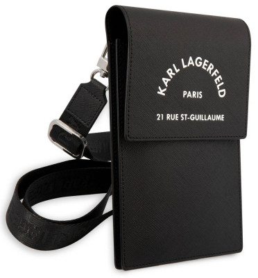 Karl Lagerfeld Saffiano Rue Saint Guillaume Wallet