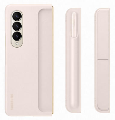 Samsung Back holder Pen Cover Fold4, Sand