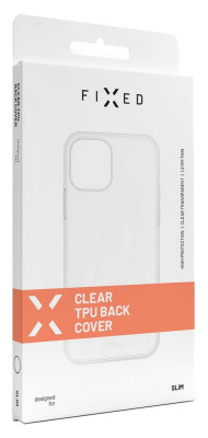 FIXED TPU gelové pouzdro Xiaomi POCO C40, Clear