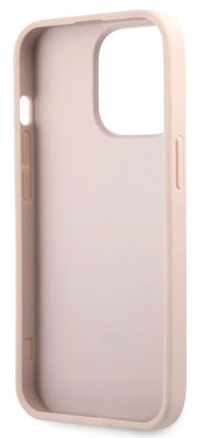 Guess Big 4G Metal Logo Case iPhone 13 Pro, Pink