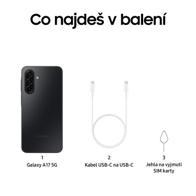Samsung Galaxy A17 5G 4+128GB Black