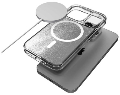 STM Relax Sand Magsafe Case iPhone 15 Plus, Clear