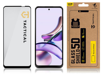 Tactical Glass 5D Motorola G13, Black