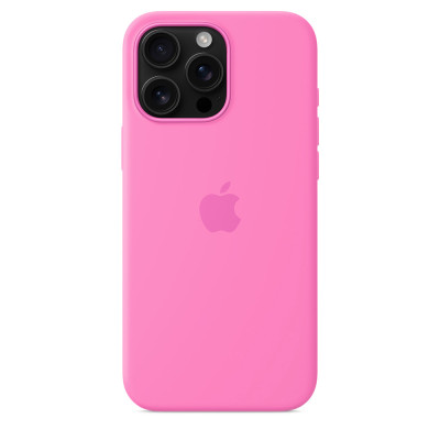 iPhone 16 Pro Max Silicone Case MagSafe Peony