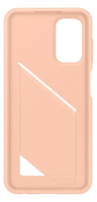 Samsung Back Cover with Card Pocket A13 5G, Peach