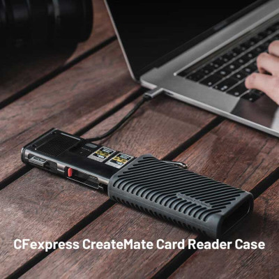 PGYTECH CFex CM Card Reader Case Type A/SD Black