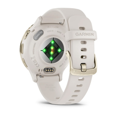 Garmin Venu 3S Cream Gold/Ivory, Silicone Band