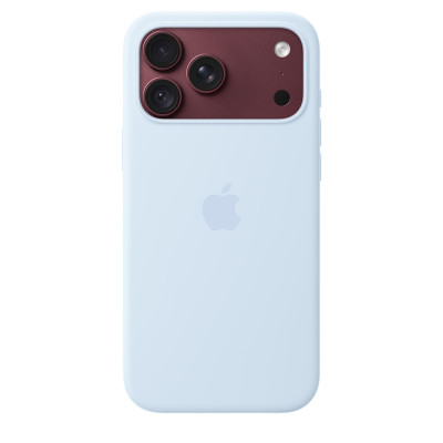 iPhone 18 Pro Max Silicone Case MagSafe Crisp Blue
