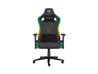 Herní křeslo Genesis TRIT 660, RGB, Šedé