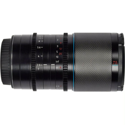 SIRUI Saturn 75mm T2.9 1.6x RF Mount Neutral Flar