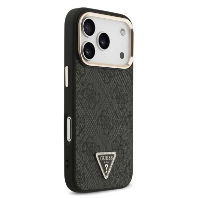 Guess Triangle Logo MagSafe iPhone 18 Pro Black