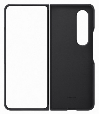 Samsung EF-VF936LBEGWW Leather Cover Fold4, Black
