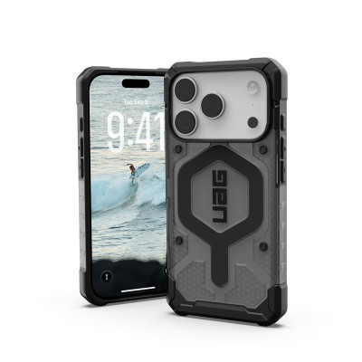 UAG Pathfinder Clear Magsafe iPhone 17 Pro Ash/Bl