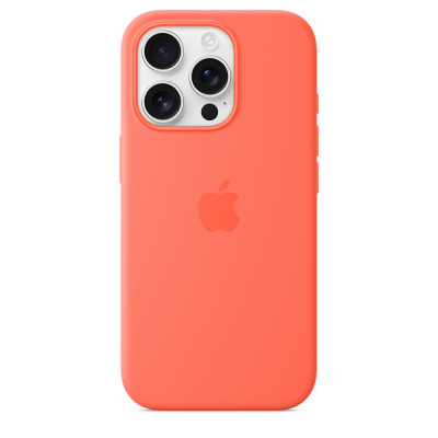iPhone 16 Pro Silicone Case MagSafe Tangerine