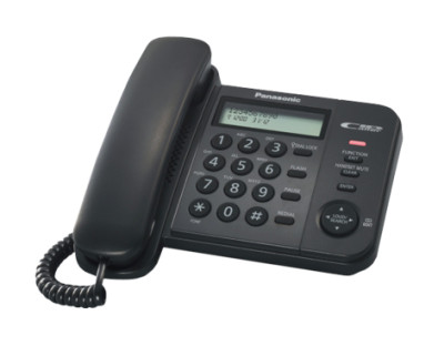 Panasonic KX-TS560FXB CLIP, černý