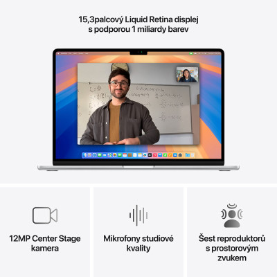 MacBook Air 15" M4 10-CPU/10-GPU/24GB/512GB/CZ/S