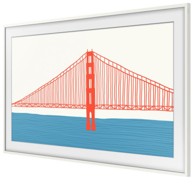 Rámeček pro Frame 2021-2025 55" - bílá, rovný