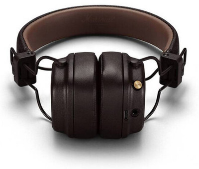 Marshall Major IV Bluetooth Brown