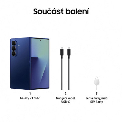 Samsung Galaxy Z Fold7 5G 512GB Blue Shadow