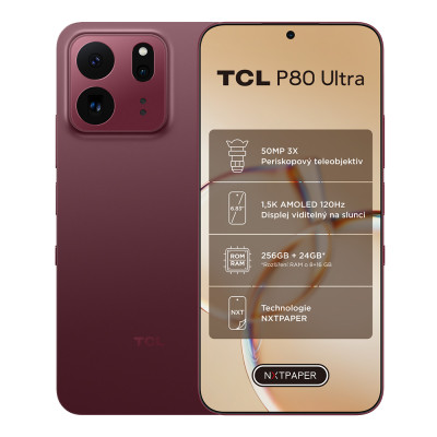TCL P80 NXTPAPER ULTRA 8+512GB 5G Burgundy