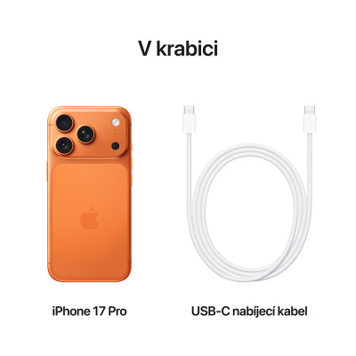iPhone 17 Pro 256GB Cosmic Orange