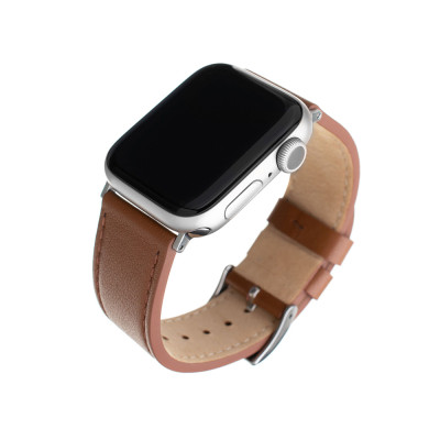 FIXED Leather Strap pro Apple 42/44/45/49mm, Brown