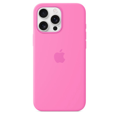 iPhone 16 Pro Max Silicone Case MagSafe Peony