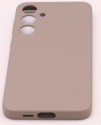 Samsung Vegan Leather Case Galaxy S24+, Taupe