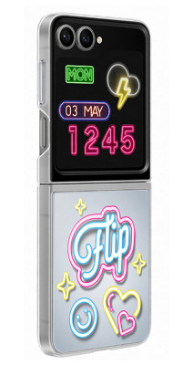 Samsung Flipsuit Case Z Flip6/Flip7 FE,Transparent