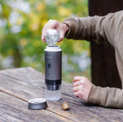 ALIGATOR přenosný kávovar PortaCaffé 3v1, Grey