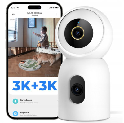 IMILAB C30 Dual 3K+3K Home Security Camera