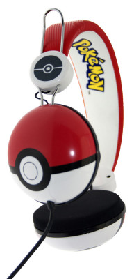 OTL Pokemon Pokeball Tween dětská sluchátka 3,5mm