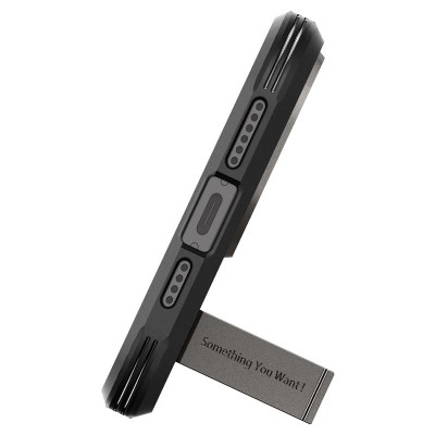 SPIGEN Tough Armor MagSafe iPhone 15 Pro Gun Metal