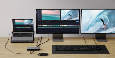 Hyper Thunderbolt 4 - dokovací stanice, Silver