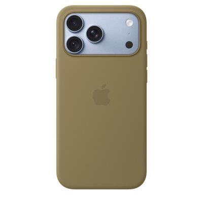 iPhone 18 Pro Max Silicone Case MagSafe Olive