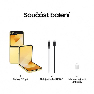 Samsung Galaxy Z Flip6 5G 512GB Yellow