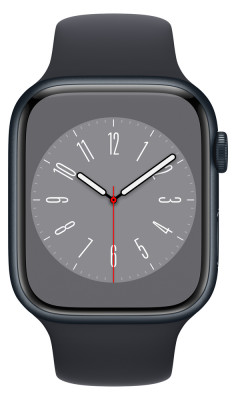 Apple Watch Series 8 45mm Midnight, Midnight Sport