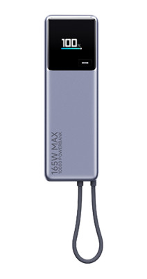 Xiaomi 165W Power Bank 10000mAh Integrated Cable