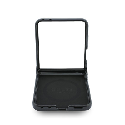 Guess 4G Ring Magsafe kryt Galaxy Z Flip 8 Black