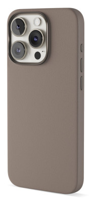 Epico Mag+ Leather Case iPhone 15 Pro Max Clay