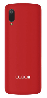 CUBE1 F700 elegantní tlačítkový telefon - Red